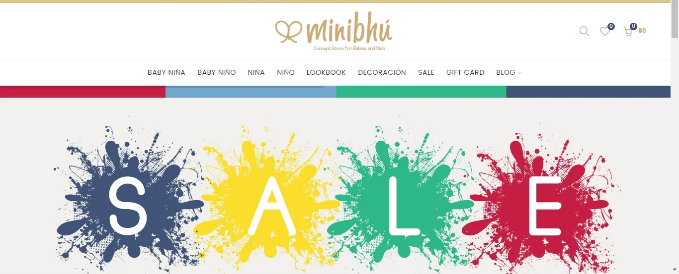Minibhú online store
