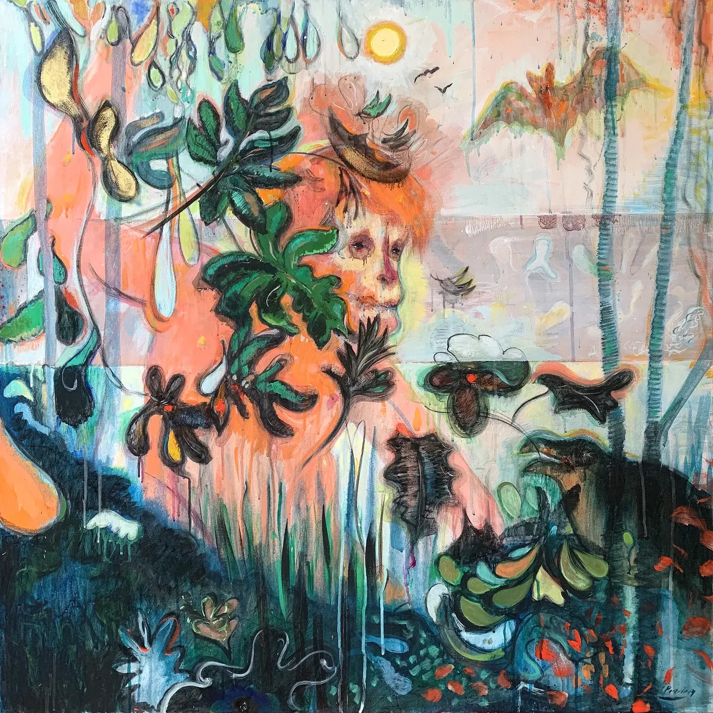 Misionera, painting by Lucas Pertile for the Buenos Aires edition