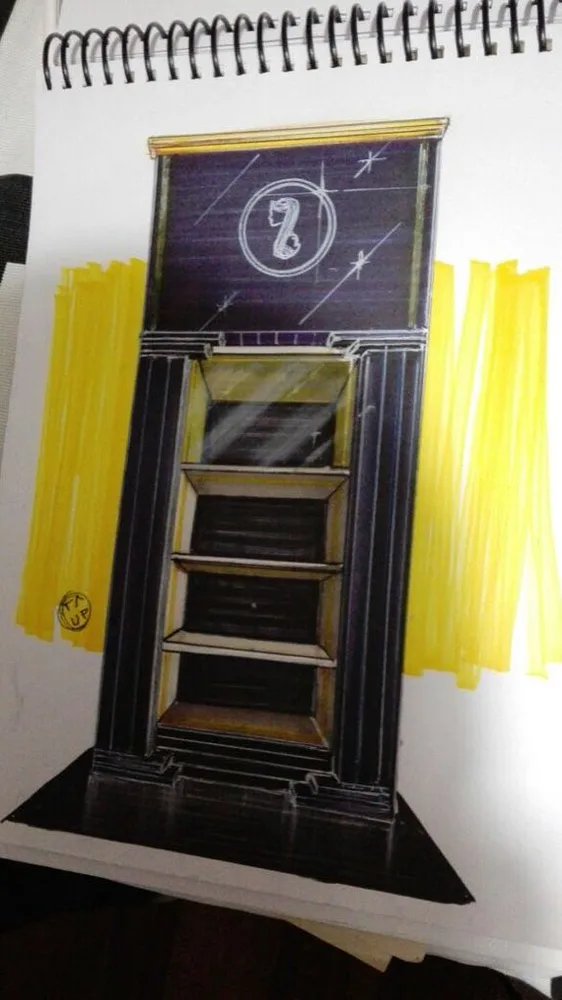 Boutique concept sketch 2